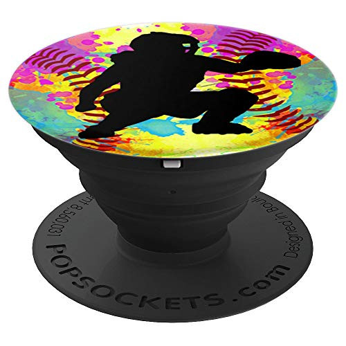 Softball Catcher Be Catching - PopSockets Grip and Stand for Phones and Tablets