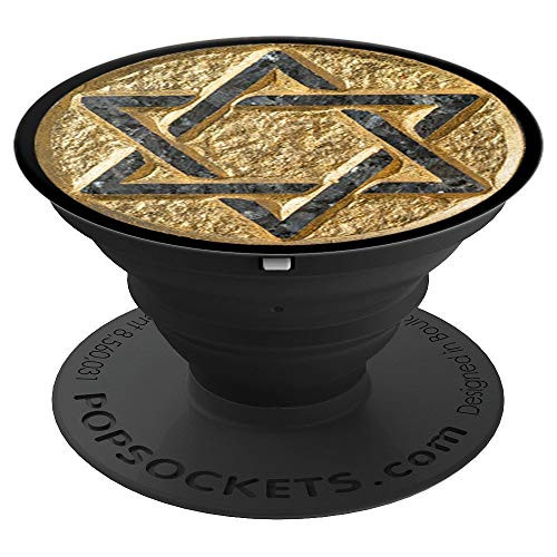 Star of David - Jewish - Pop Socket - PopSockets Grip and Stand for Phones and Tablets