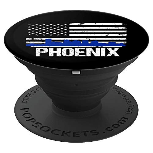 Phoenix City Skyline Distressed American Flag PopSockets Grip and Stand for Phones and Tablets Phoenix City Skyline Distressed American Flag PopSockets Grip and Stand for Phones and Tablets