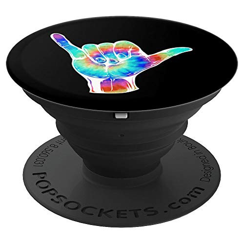 Hawaiian Tie Dye Shaka Sign Art | Cute Mind-Blowing Gift - PopSockets Grip and Stand for Phones and Tablets
