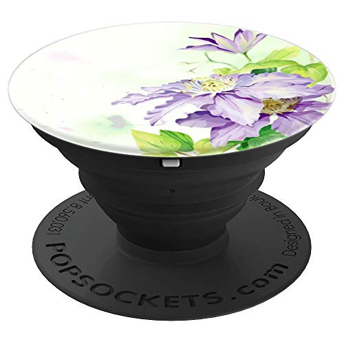 Flower Spring Summer Purple - PopSockets Grip and Stand for Phones and Tablets