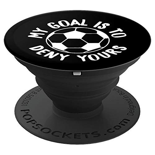 Cute Soccer Goalie & Defender Soccer Ball - PopSockets Grip and Stand for Phones and Tablets Cute Soccer Goalie & Defender Soccer Ball - PopSockets Grip and Stand for Phones and Tablets