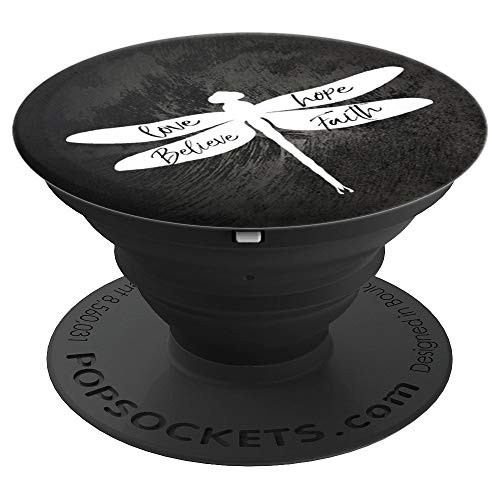 Dragonfly for spiritual faith dragonflies lovers - PopSockets Grip and Stand for Phones and Tablets Dragonfly for spiritual faith dragonflies lovers - PopSockets Grip and Stand for Phones and Tablets