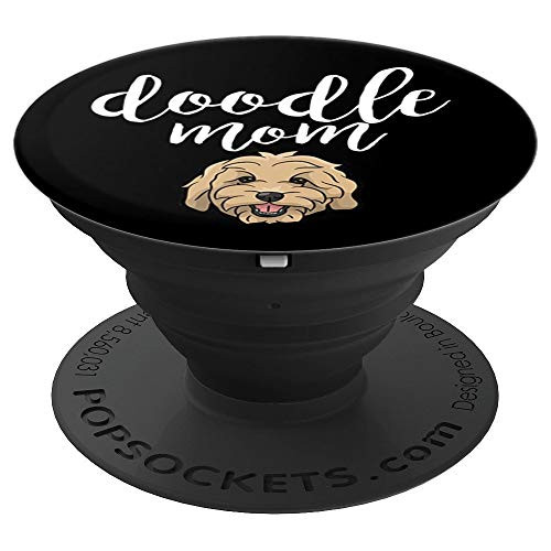 Goldendoodle Cute Doodle Mom Dog Face Gift - PopSockets Grip and Stand for Phones and Tablets