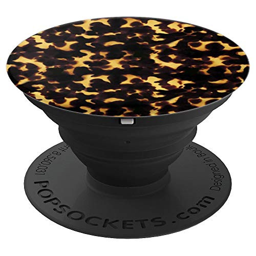 Tortoise Shell Print, Tortoiseshell Pattern, Turtle Shell - PopSockets Grip and Stand for Phones and Tablets