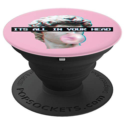 Retro 90s Vaporwave Aesthetic Popsocket - PopSockets Grip and Stand for Phones and Tablets