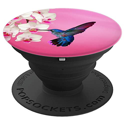 Hummingbird Flower Pop Up Hand Grip,Cell Phone Button Holder - PopSockets Grip and Stand for Phones and Tablets Hummingbird Flower Pop Up Hand Grip,Cell Phone Button Holder - PopSockets Grip and Stand for Phones and Tablets