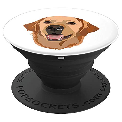 Yellow Labrador Dog Pop Socket Dogs Lover Gift - PopSockets Grip and Stand for Phones and Tablets