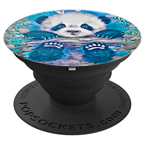 Lovely Panda PopSockets Phone Stand Grip Mount - PopSockets Grip and Stand for Phones and Tablets