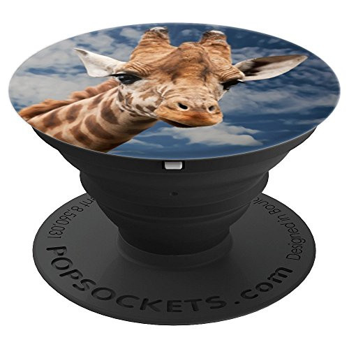 Cute Giraffe Pop Socket - Africa - PopSockets Grip and Stand for Phones and Tablets