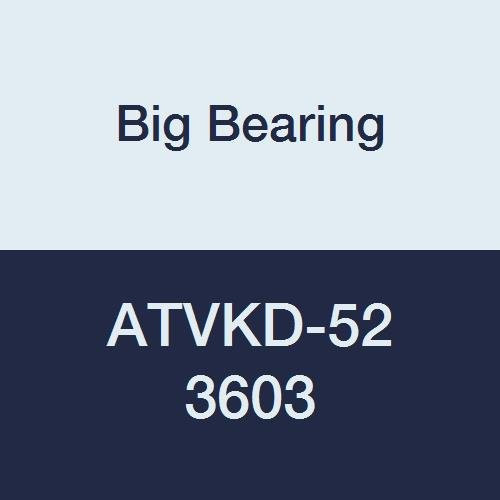 Big Bearing ATVKD-52 3603 Polaris Magnum 500 4x4 ATV Front Differential Bearing Kit, Use with Polaris Magnum 500 4x4 ATV Front Differential 1999-2001, Metal/Rubber