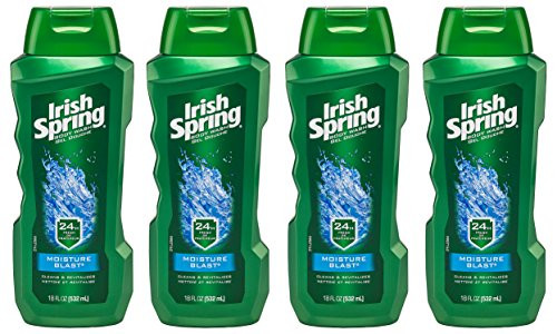 Irish Spring Body Wash, Moisture Blast, 18 fluid ounce (Pack of 4) Irish Spring Body Wash, Moisture Blast, 18 fluid ounce (Pack of 4)