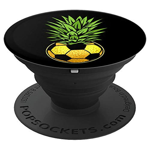 Soccer Pineapple Pop Socket Player Christmas Birthday Gift - PopSockets Grip and Stand for Phones and Tablets