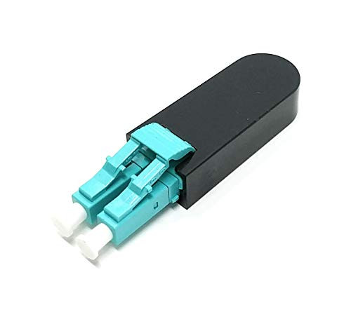 LC Fiber Optic 10Gb OM3 Multimode 50/125 Loopback Adapter