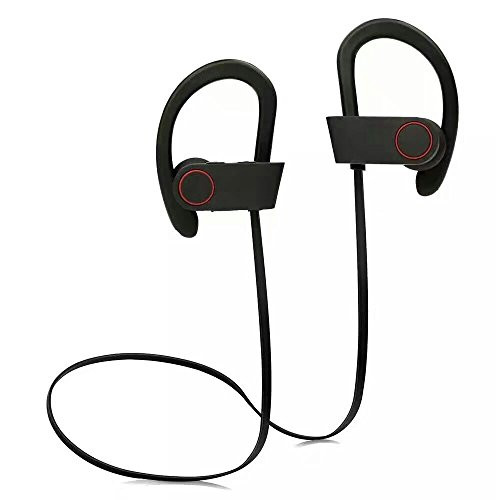 Bluetooth Headphones Wireless Sports Earphones - OPAI IPX7 Waterproof, HD Stereo Sweatproof Earbuds Gym Running Workout, 8 Hour Battery, Noise Cancelling Headsets Mic