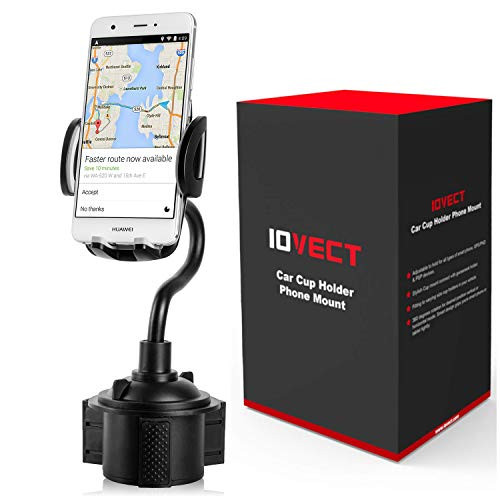 Cup Phone Holder for car Universal Adjustable Gooseneck Portable Cup Holder Car Mount for iPhone X / 8/8+ / 7/7 Plus / 6/6+, Samsung (Style2)