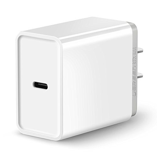 UGREEN USB C Power Delivery Charger 18W PD Quick Charge Type C Wall Charger Fast USB Charging Adapter Compatible for iPhone Xs Max XR XS, Samsung S10 S9 Galaxy Note 9 8, iPad Pro 2018, Nintendo Switch