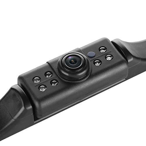 LeeKooLuu Car Backup Camera for RV/Truck/Pickup/Van/Trailer with Intelligent Switching for Rear/Side/Front View ON/Off Guide Lines Reverse/Driving Continuous Use IP68 Waterproof Night Vision