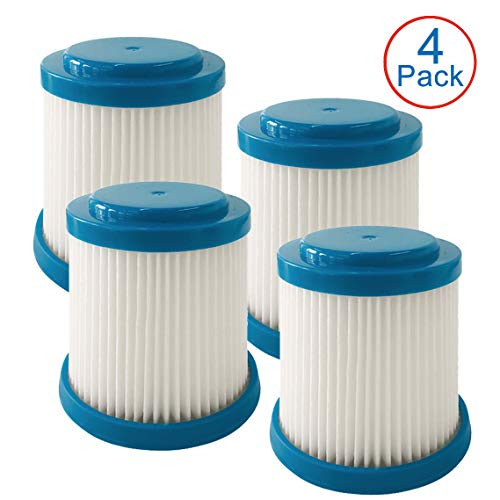 S SMILEFIL The VPF20 Filter fits VPF20 Replacement Filters Compatible with Black and Decker Vacuum, 4 Packs