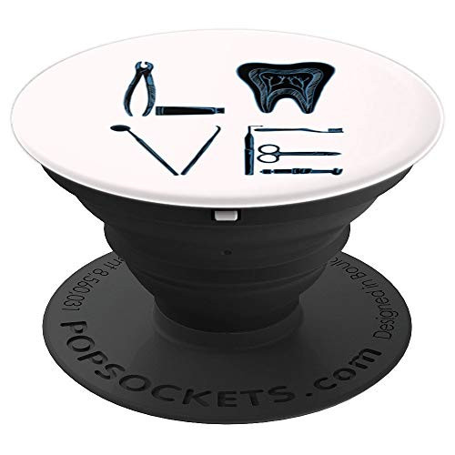 Dental Love Phone Holder Dentist Hygienist Student Gift - PopSockets Grip and Stand for Phones and Tablets Dental Love Phone Holder Dentist Hygienist Student Gift - PopSockets Grip and Stand for Phones and Tablets