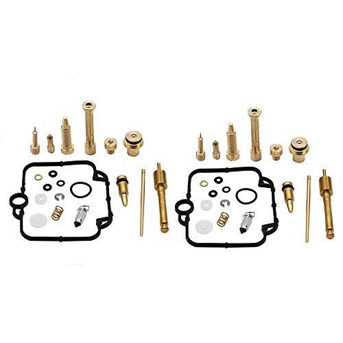 KIPA 2-Pack Carburetor Carb Repair Rebuild Kit For SUZUKI 1989-2000 GS500 GS 500 GS500E KIPA 2-Pack Carburetor Carb Repair Rebuild Kit For SUZUKI 1989-2000 GS500 GS 500 GS500E