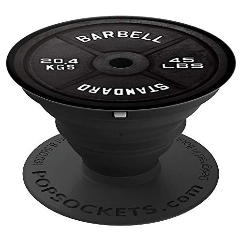 Gym Barbell Weight Plate Body Building Pop Socket - PopSockets Grip and Stand for Phones and Tablets Gym Barbell Weight Plate Body Building Pop Socket - PopSockets Grip and Stand for Phones and Tablets