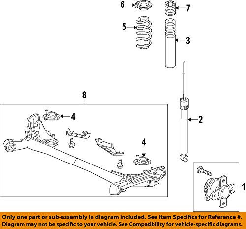 Genuine Honda 52691-TG1-T00 Rear Spring Mounting (Upper) Rubber