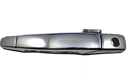 PT Auto Warehouse GM-3545M-FL - Outside Exterior Outer Door Handle, Chrome - Driver Side Front