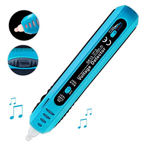 ALLOSUN Christmas Light Tester and repair Non contact AC voltage Tester 12-600V Sensitivity Adjustable