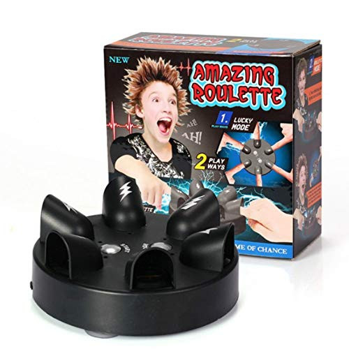 Fashionyourlife Tricky Electric Finger Lie Detector Finger Shock Game Shocking Roulette Shots Reloaded Shock Table Game The Cogs of Fate Party Shot Drinking Game