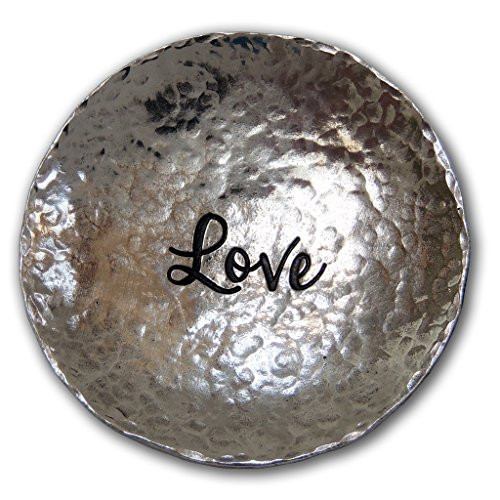 Cathedral Art PRD121 2 1/2" Love Trinket Dish Cathedral Art PRD121 2 1/2" Love Trinket Dish