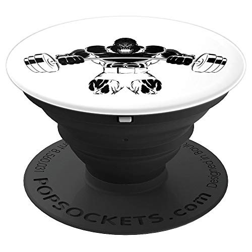 Gorilla Beast Bodybuilding Powerlifting Weightlifting - PopSockets Grip and Stand for Phones and Tablets Gorilla Beast Bodybuilding Powerlifting Weightlifting - PopSockets Grip and Stand for Phones and Tablets