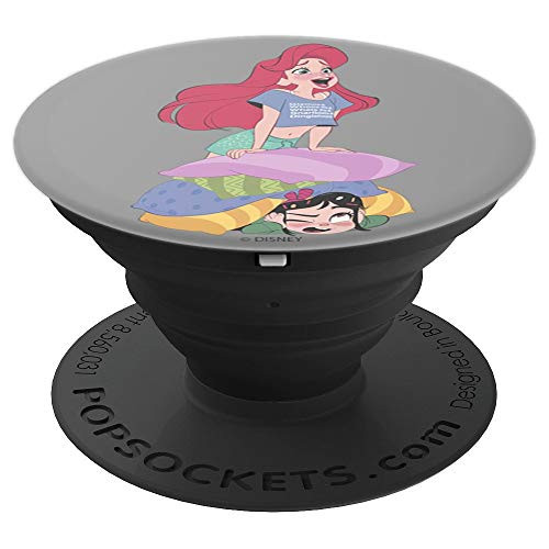 Disney Wreck It Ralph 2 Comfy Princess Ariel Pillow Pile - PopSockets Grip and Stand for Phones and Tablets