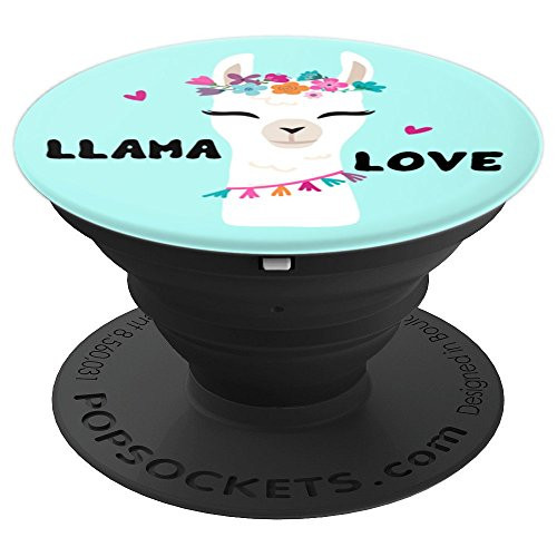 Llama Lover Cute Llama - PopSockets Grip and Stand for Phones and Tablets