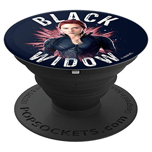 Marvel Avengers Endgame Black Widow Space Poster - PopSockets Grip and Stand for Phones and Tablets