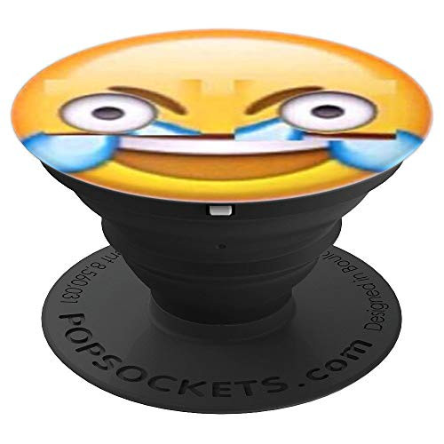 Open Eyed Crying Laughing Emoji Dank Meme - PopSockets Grip and Stand for Phones and Tablets