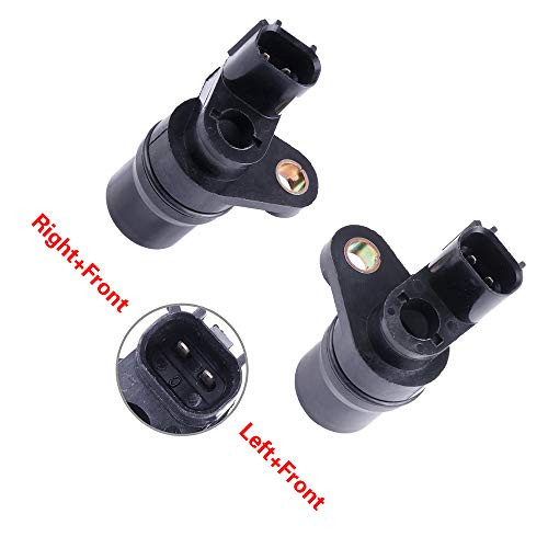 OCPTY ABS Sensor, Rear Left Right Wheel Speed Sensors Fit for 1998 1999 2000 2001 2002 2003 2004 Toyota Tacoma,2000 2001 2002 2003 2004 2005 2006 Toyota Tundra ALS1249 ALS1250 Pack of 2