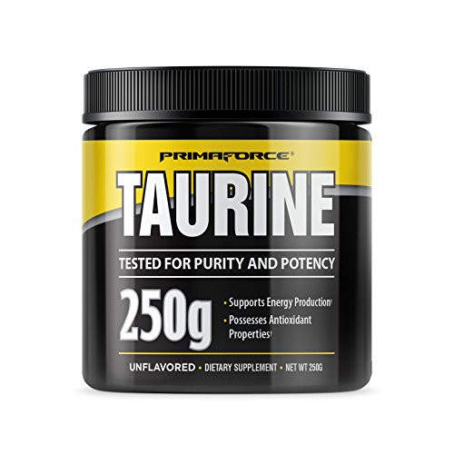 Primaforce, Taurine Powder, Unflavored, 250 Gram