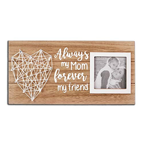 VILIGHT Mom Picture Frame Gifts for Mother's Day and Birthday from Daughter and Son - Always My Mom Forever My Friend for 3 Inches Photo VILIGHT Mom Picture Frame Gifts for Mother's Day and Birthday from Daughter and Son - Always My Mom Forever My Friend for 3 Inches Photo