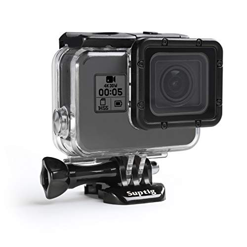 Suptig Case Housing Waterproof Case for Gopro Hero 7 Black Gopro Hero 5 Gopro Hero 6 Gopro Hero 2018 Action Camera Waterproof 147ft(45Meters) Suptig Case Housing Waterproof Case for Gopro Hero 7 Black Gopro Hero 5 Gopro Hero 6 Gopro Hero 2018 Action Camera Waterproof 147ft(45Meters)