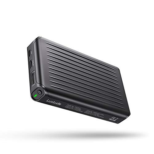 Luxtude 10000mAh Portable Phone Charger for iPhone, iPad, Samsung Galaxy, LG, Pixel and Other Android Phones, 3.4A Fast Charging USB C Power Bank, Dual Input & Dual Output External Battery Pack