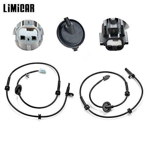 LIMICAR 2PCS Front Left & Right ABS Wheel Speed Brake Sensor ALS310 ALS359 47910-CK000 47911-CK000 Compatible w/ 2004 2005 Nissan Quest 3.5L