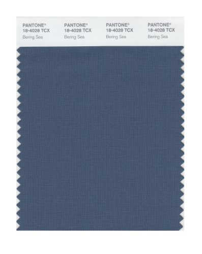 Pantone 18-4028 TCX Smart Color Swatch Card, Bering Sea