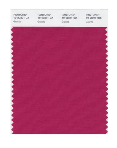 Pantone 19-2039 TCX Smart Color Swatch Card, Granita