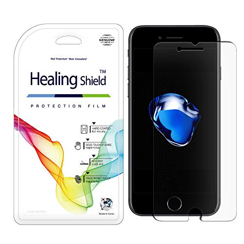 for iPhone 8 Plus Screen Protector, [2 + 1 Pack], Healing Shield Prime Full Cover 2-Pack Front & 1-Pack Clear Back Full Cover Protector for Apple iPhone 8 Plus