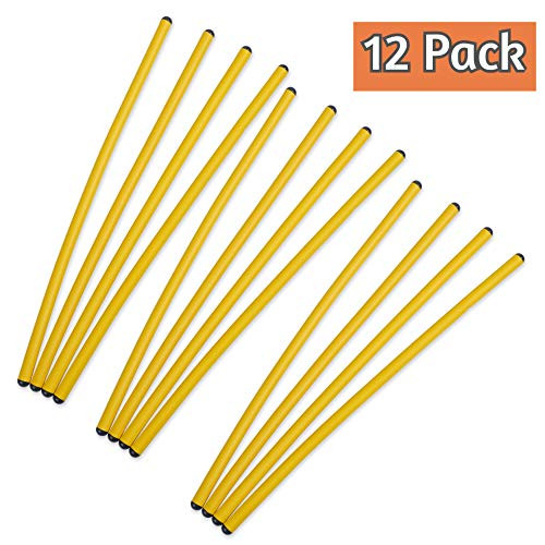 Andalus Gear Ties, Reusable Ties, 17-Inch Long Twist Ties, Gear Tie Holds Up To 110 Pounds (12 Pack)