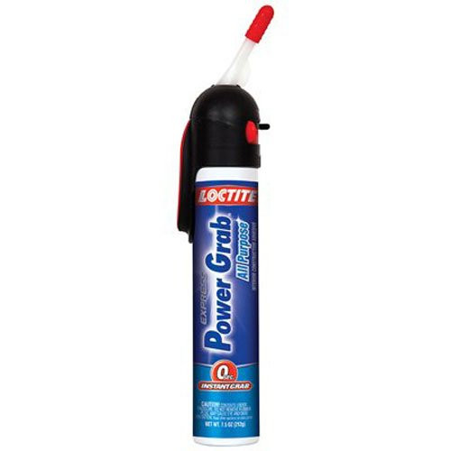 Loctite 1589199 6 Fluid Ounce Tube Power Grab Clear All Purpose Construction Adhesive