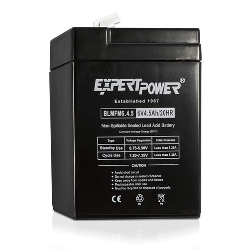ExpertPower EXP645 6V 4.5 Amp Rechargeable Battery
