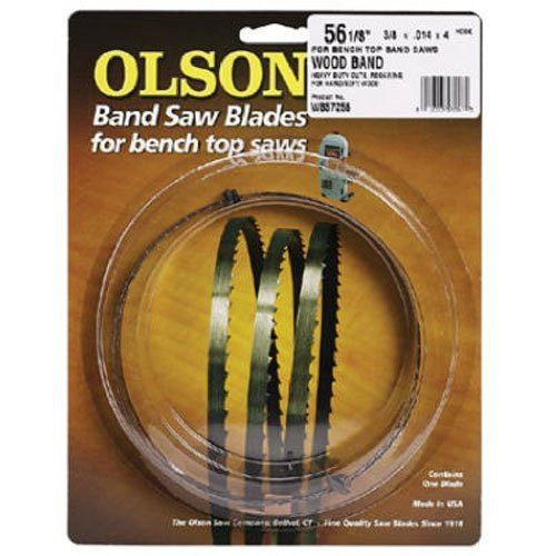Olson Saw WB56380DB 1/4 by 0.20-Inch 6 TPI Hook Wood Band Saw Blade