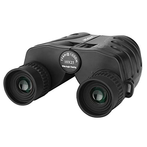 10x25 Binoculars for Adults and Kids Compact HD Folding High Powered with Weak Light Night Vision Clear Bird-Watching Great for Outdoor Sports Games and Concerts Shakeproof